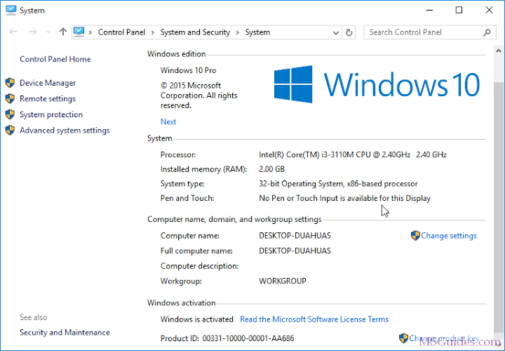 2 ways to activate Windows 10 for FREE without additional software